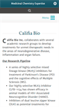 Mobile Screenshot of califiabio.com